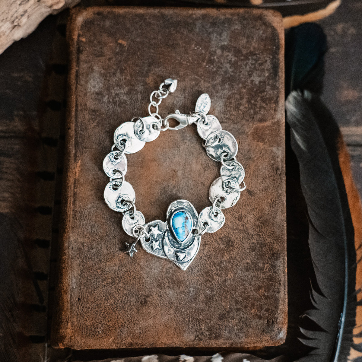 Dream No Small Dreams Turquoise Bracelet