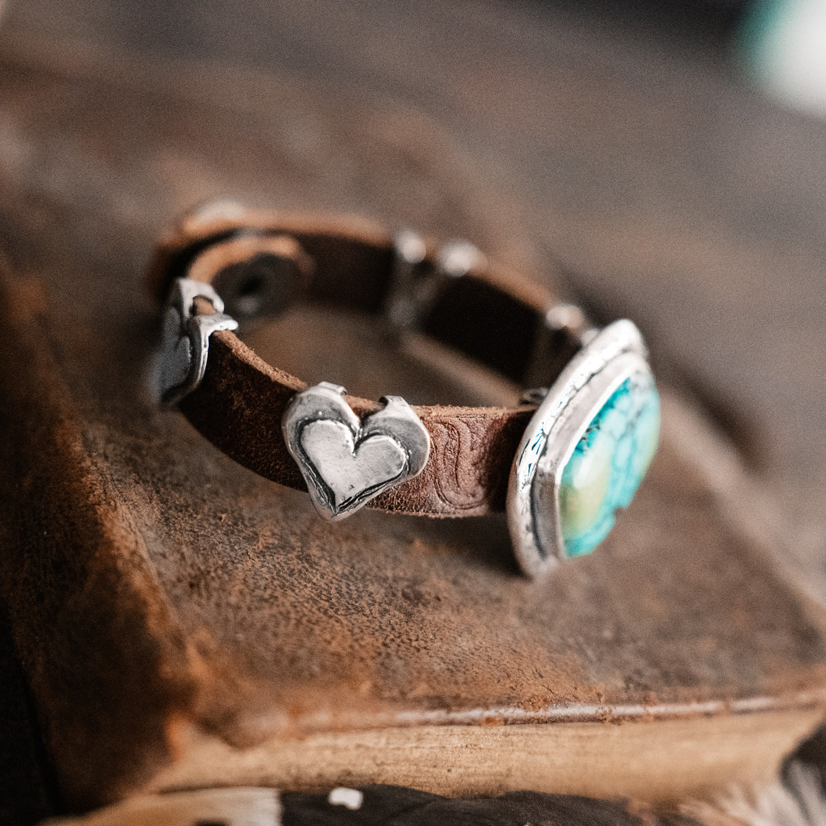 Nomad Bao Canyon Turquoise Bracelet
