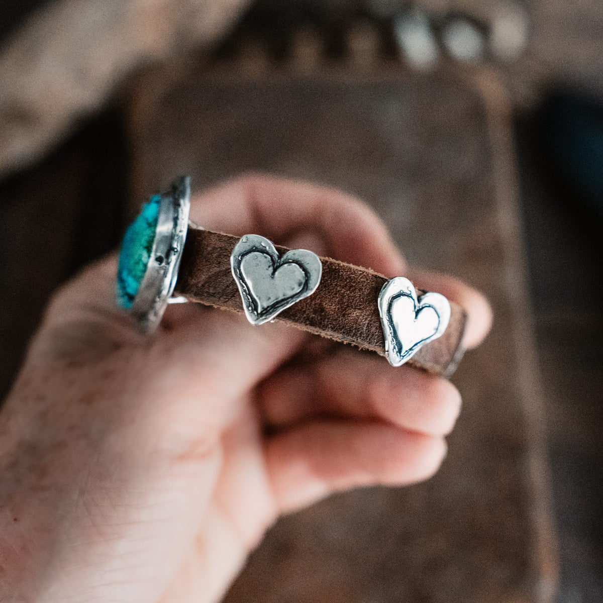 Nomad Bao Canyon Turquoise Bracelet