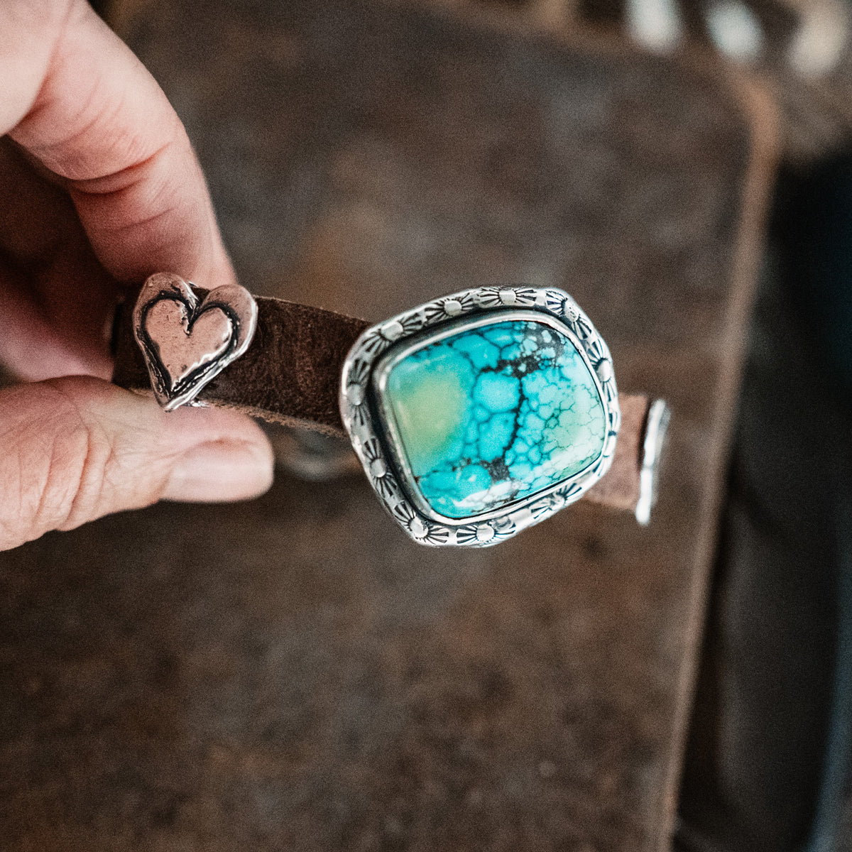 Nomad Bao Canyon Turquoise Bracelet
