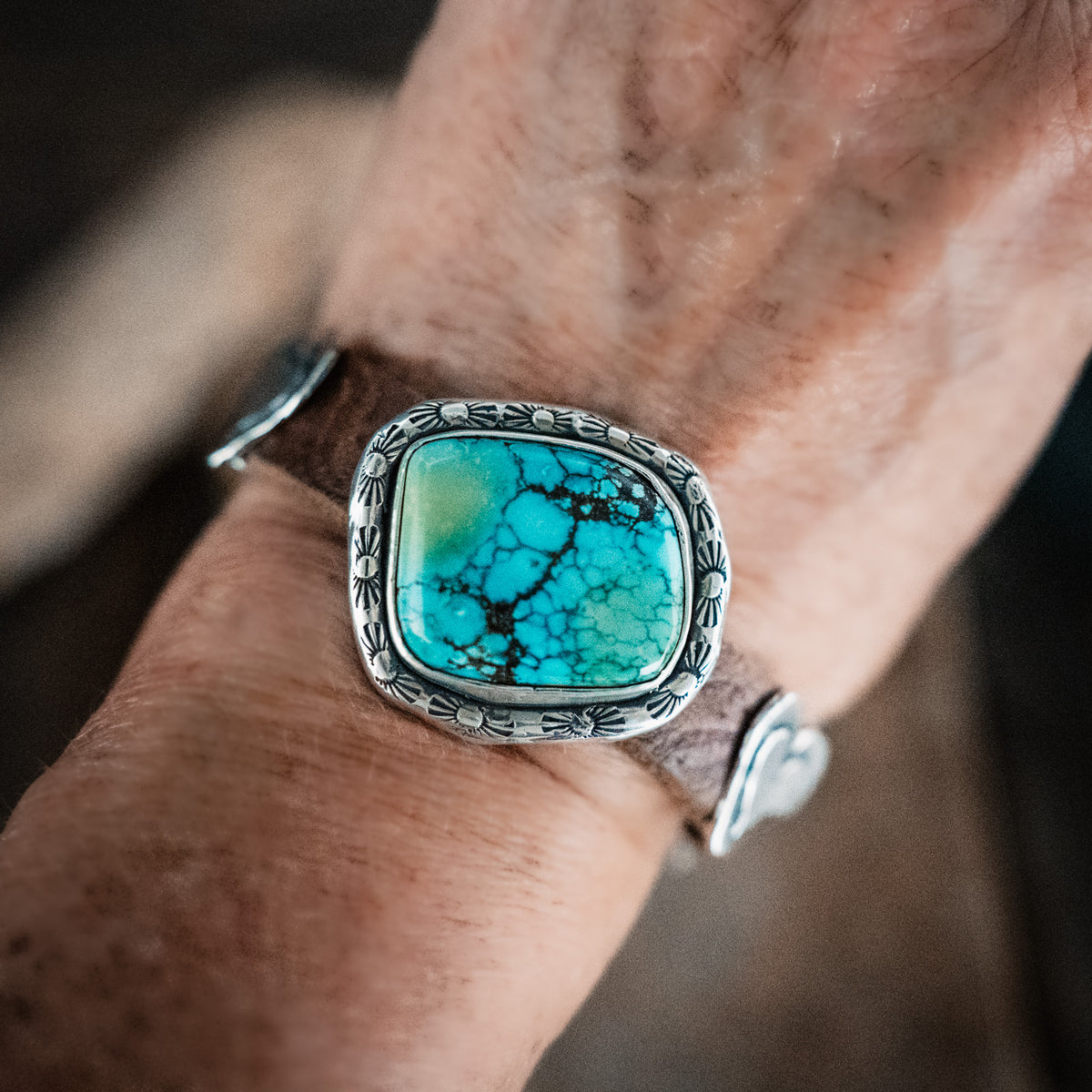 Nomad Bao Canyon Turquoise Bracelet