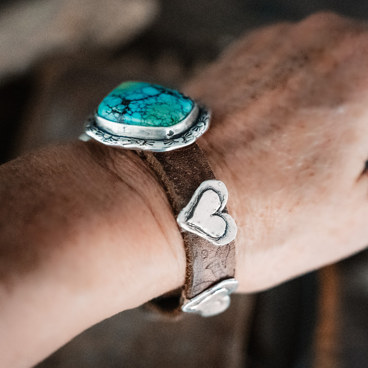 Nomad Bao Canyon Turquoise Bracelet