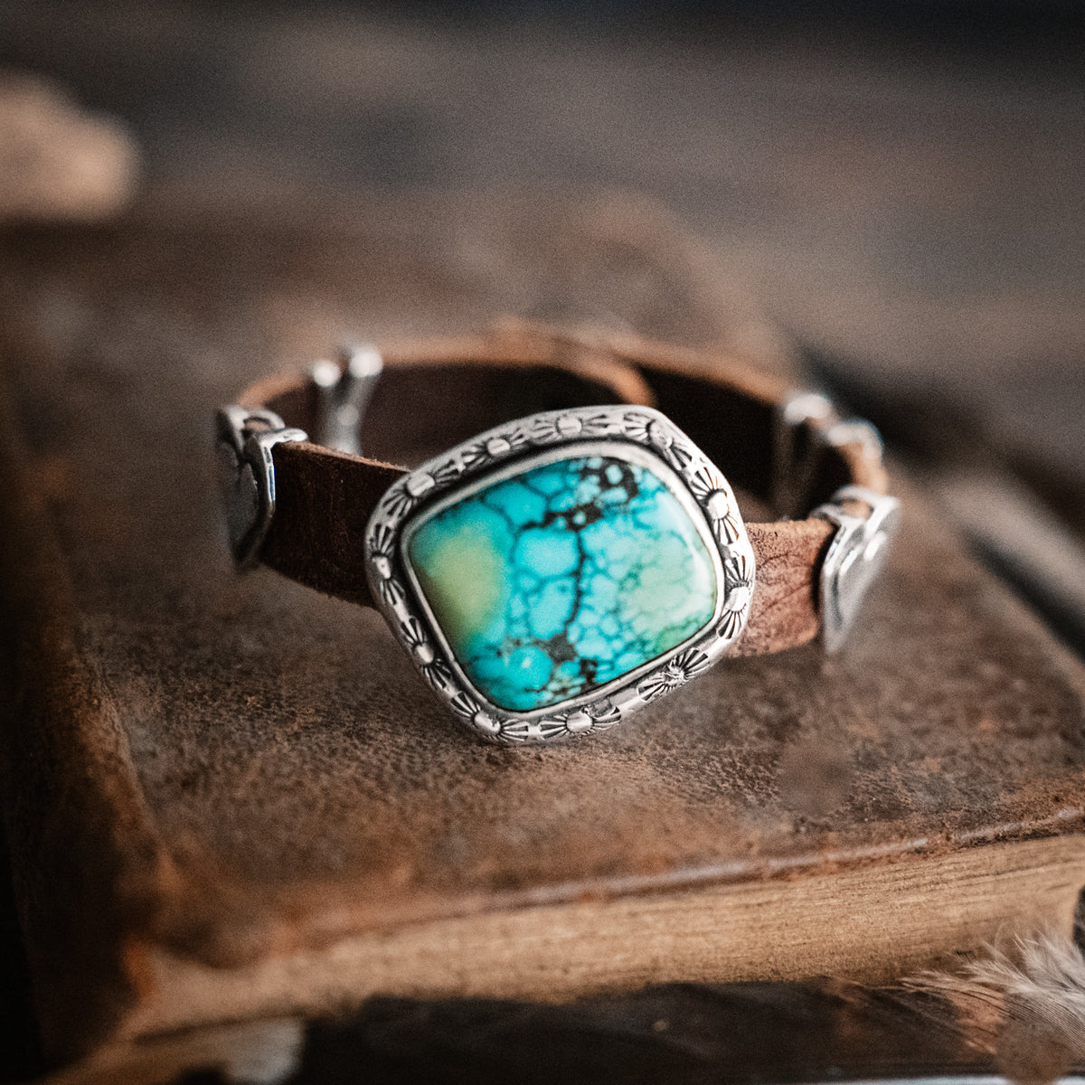 Nomad Bao Canyon Turquoise Bracelet