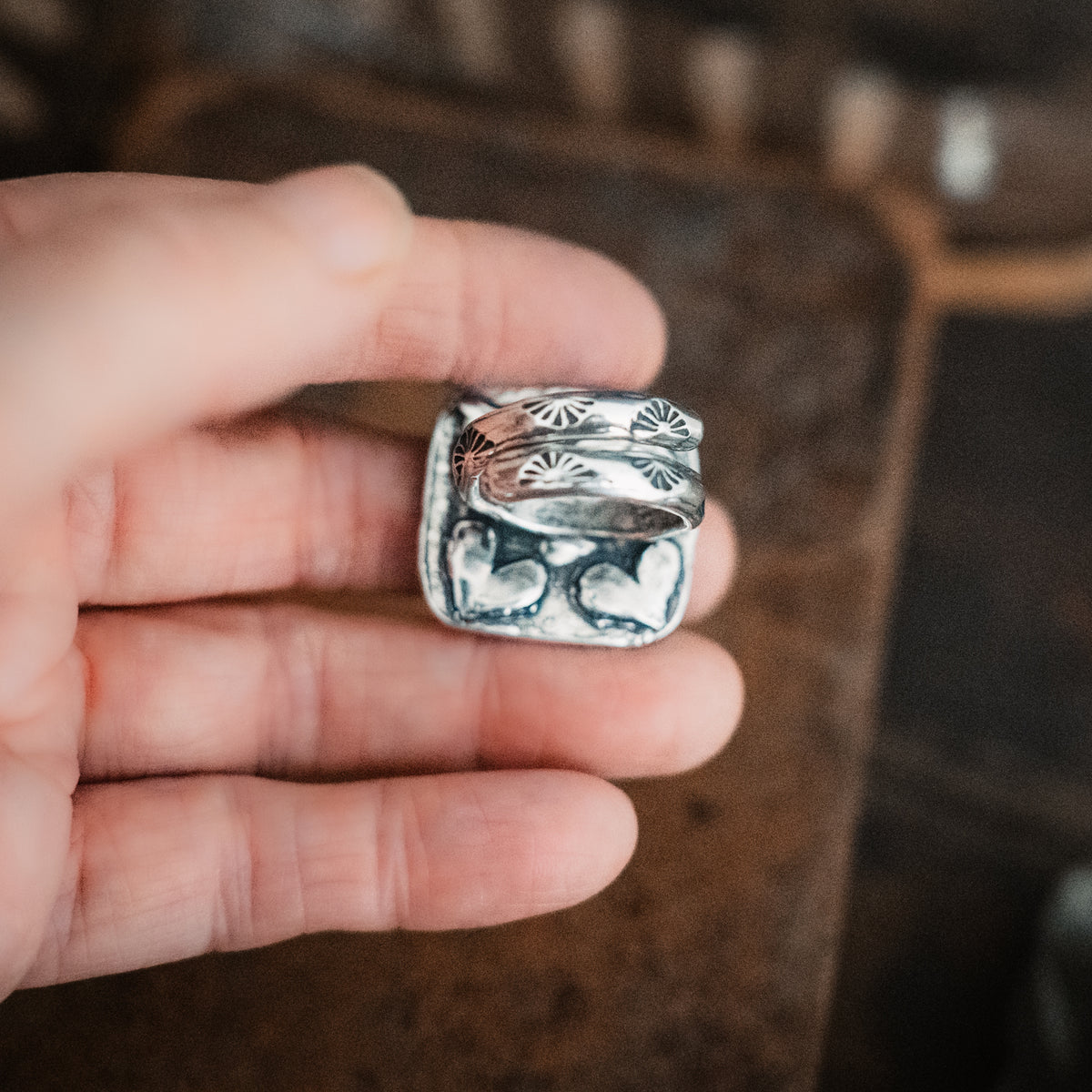 Oceans Blue Turquoise Ring- adjusted to your size