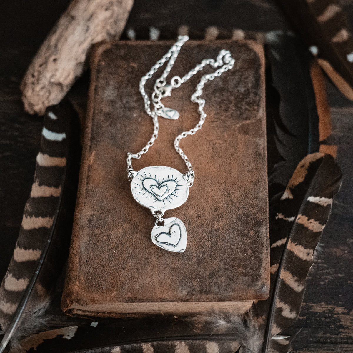 Paint the Sky Opal and Golden Hills Turquoise Necklace