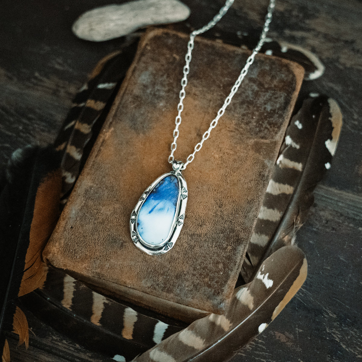 Paint Your Dreams Australian Opal Necklace