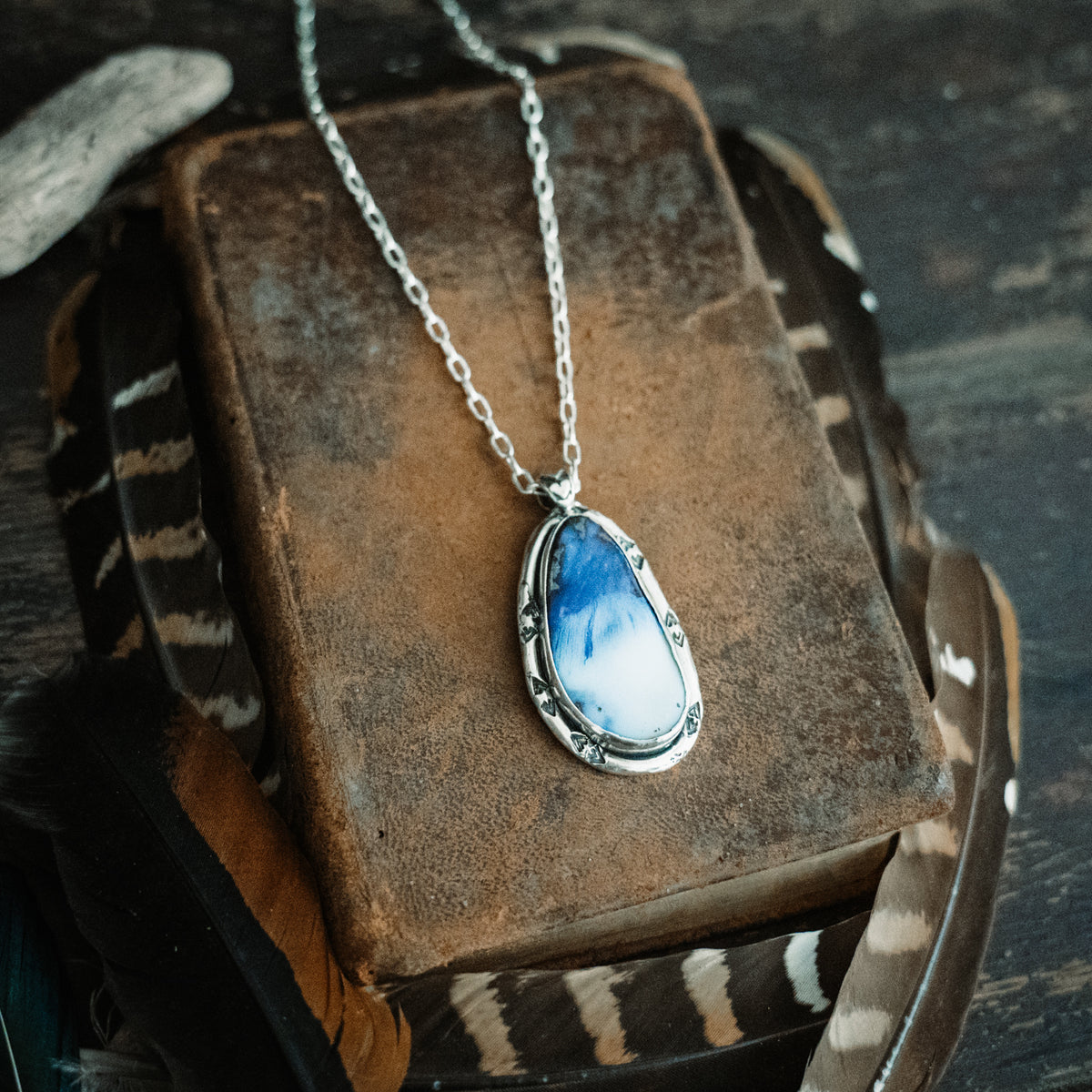 Paint Your Dreams Australian Opal Necklace