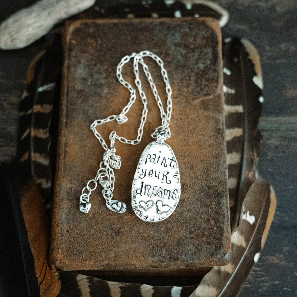 Paint Your Dreams Australian Opal Necklace