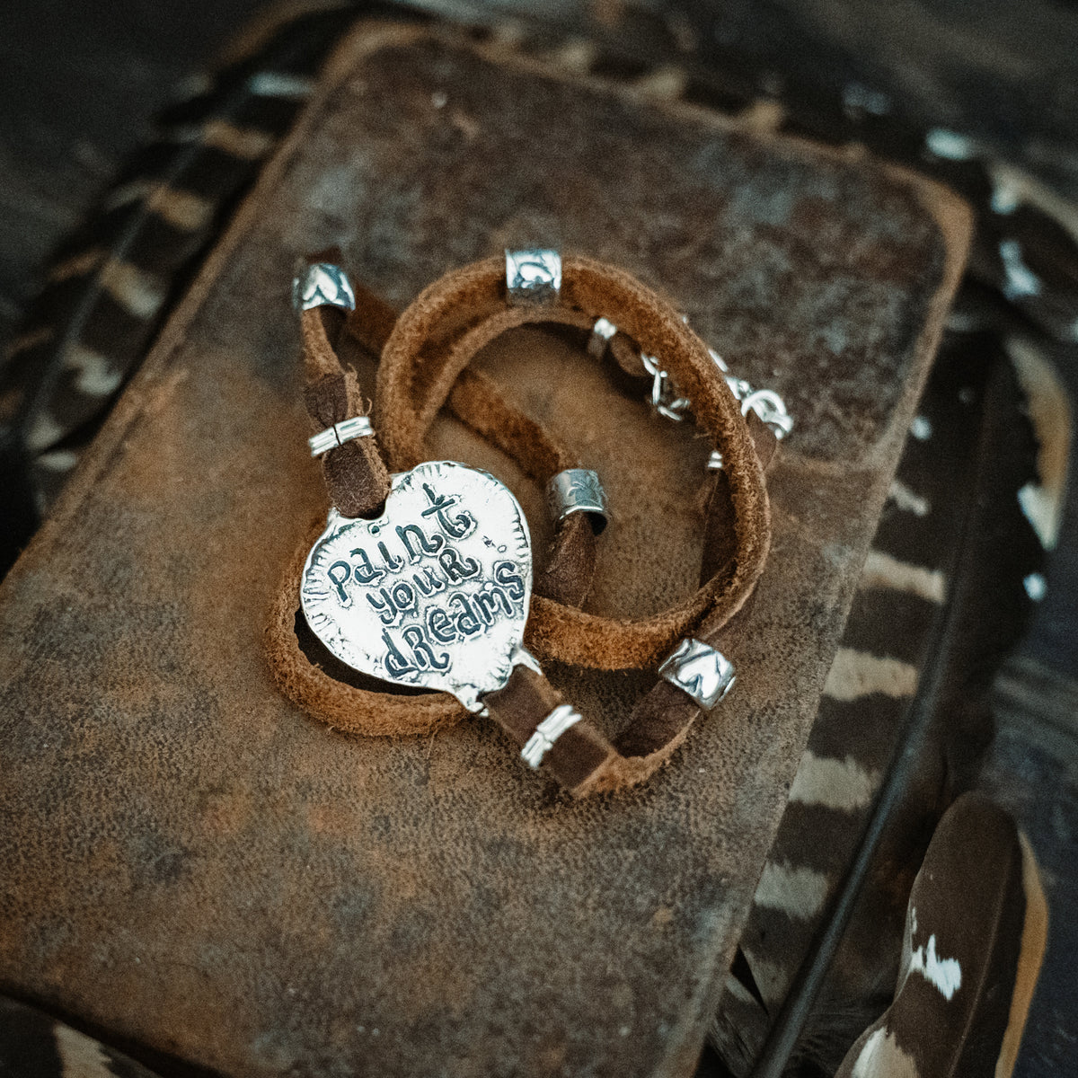 Paint Your Dreams Confetti Wrap Bracelet