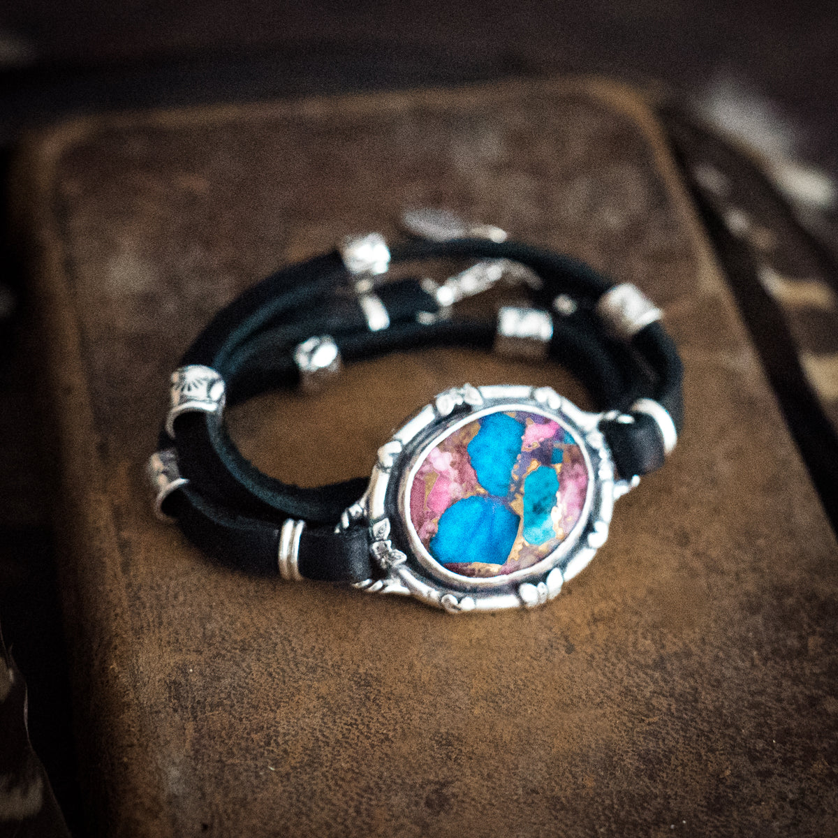 Peace and Harmony Confetti Wrap Bracelet