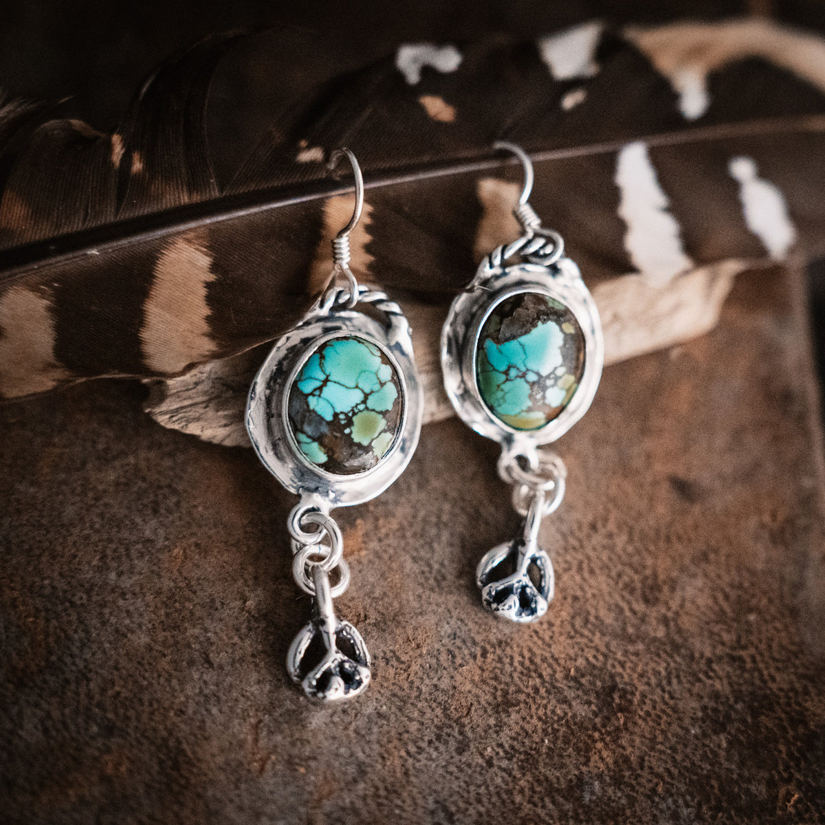 Peace Bao Canyon Turquoise Earrings
