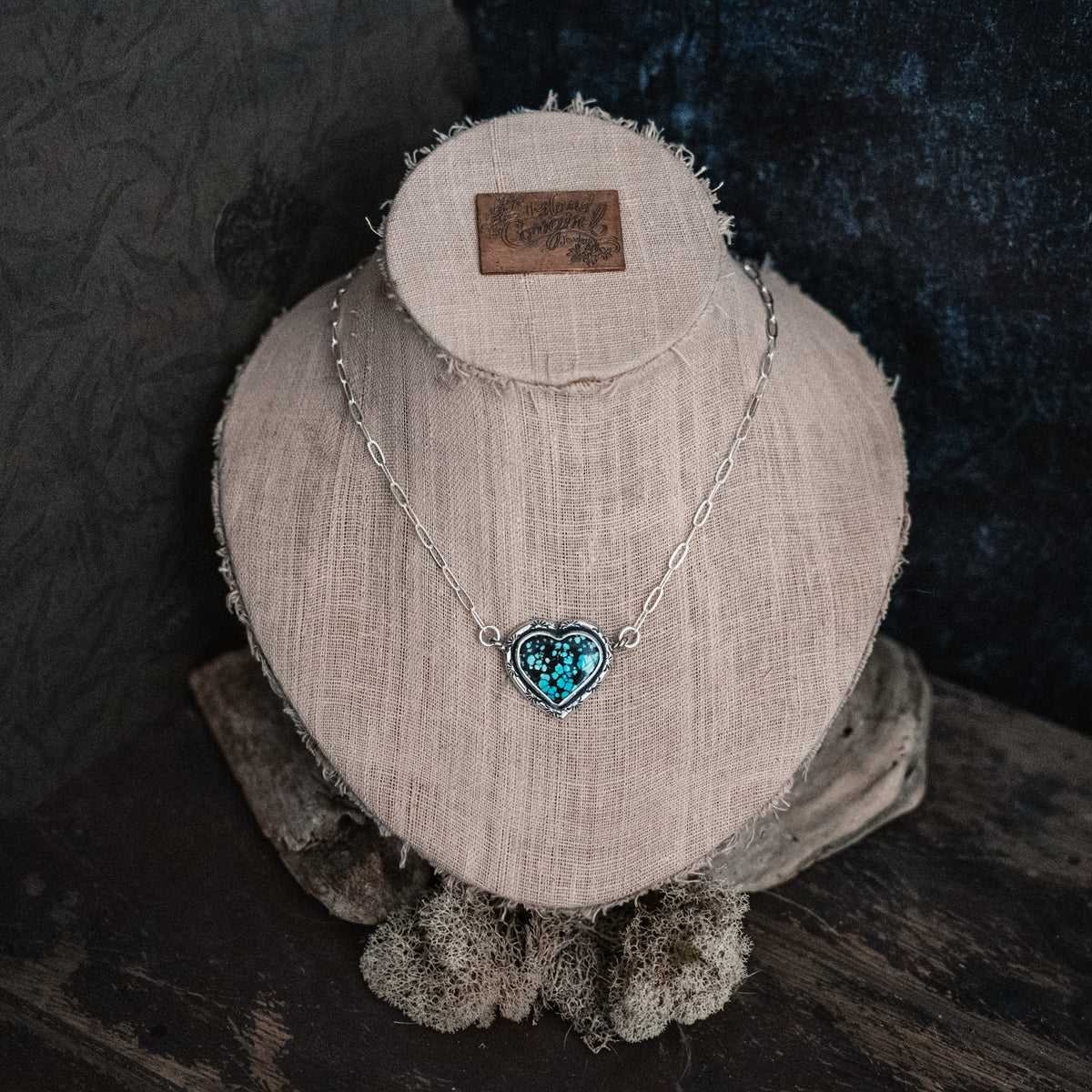 Peaceful Heart Turquoise Necklace