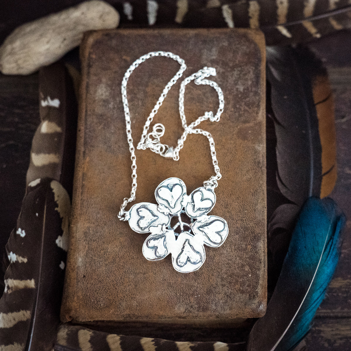 Peaceful Sunray Fire Opal Necklace