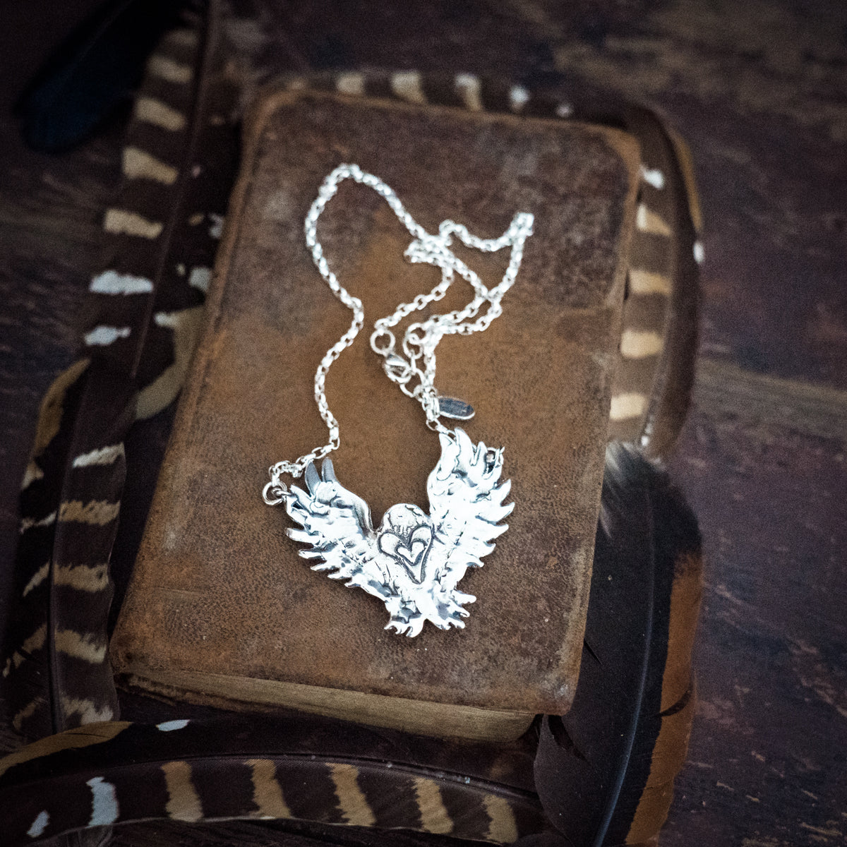 Phoenix Rising Golden Hills Lavender Turquoise Necklace