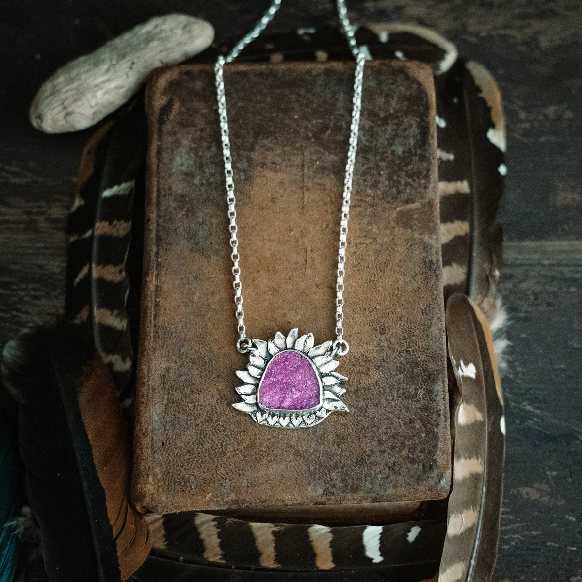 Misty Pink Dawn Cobaltoan Necklace