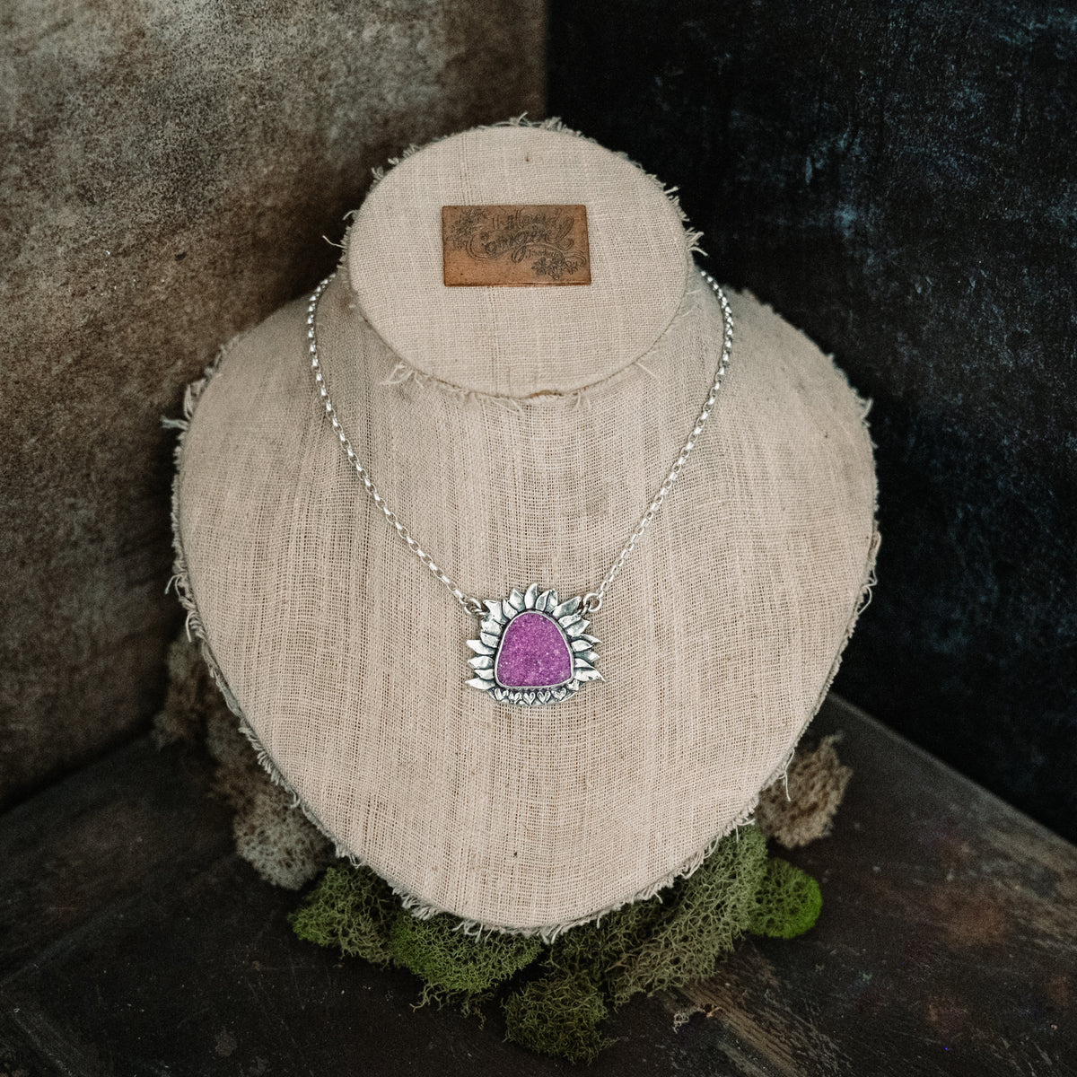 Misty Pink Dawn Cobaltoan Necklace