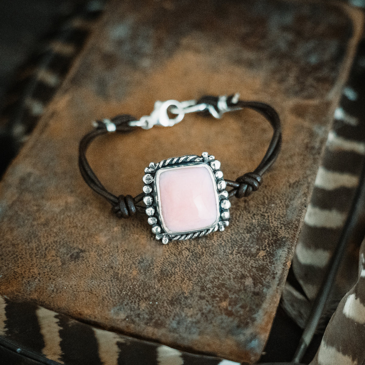 Pink Opal Boheme Bracelet
