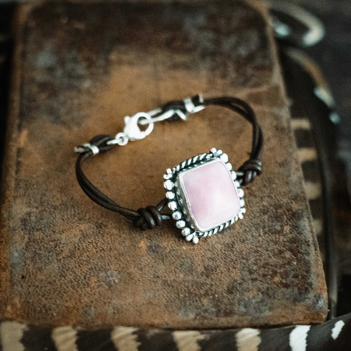 Pink Opal Boheme Bracelet