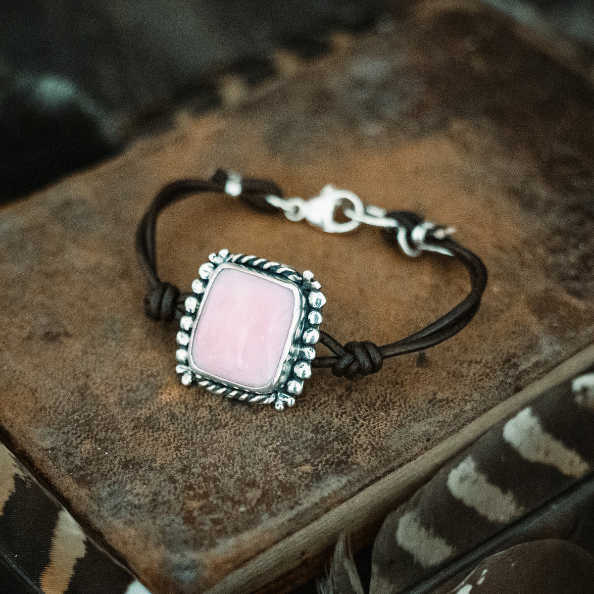 Pink Opal Boheme Bracelet