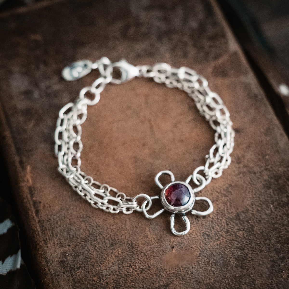 Blossom Pink Tourmaline Bracelet