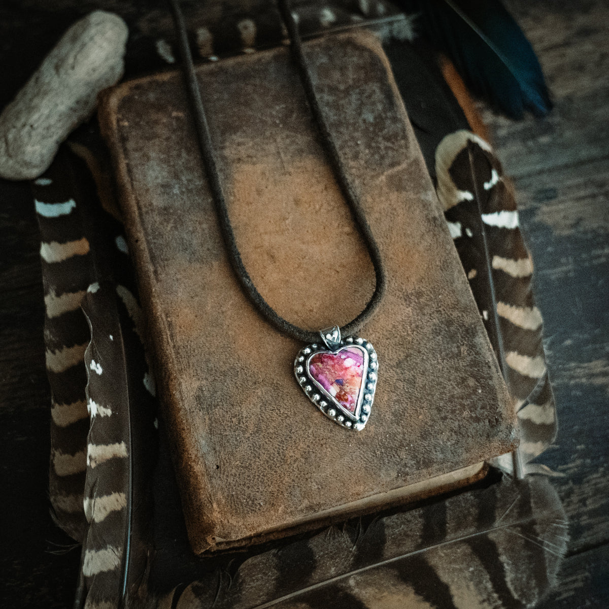 Pure Heart Confetti Necklace