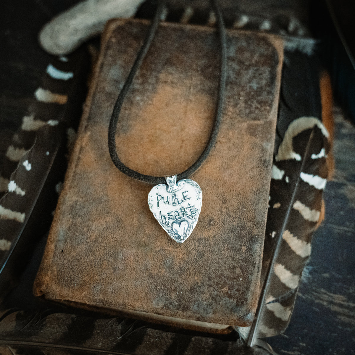 Pure Heart Confetti Necklace