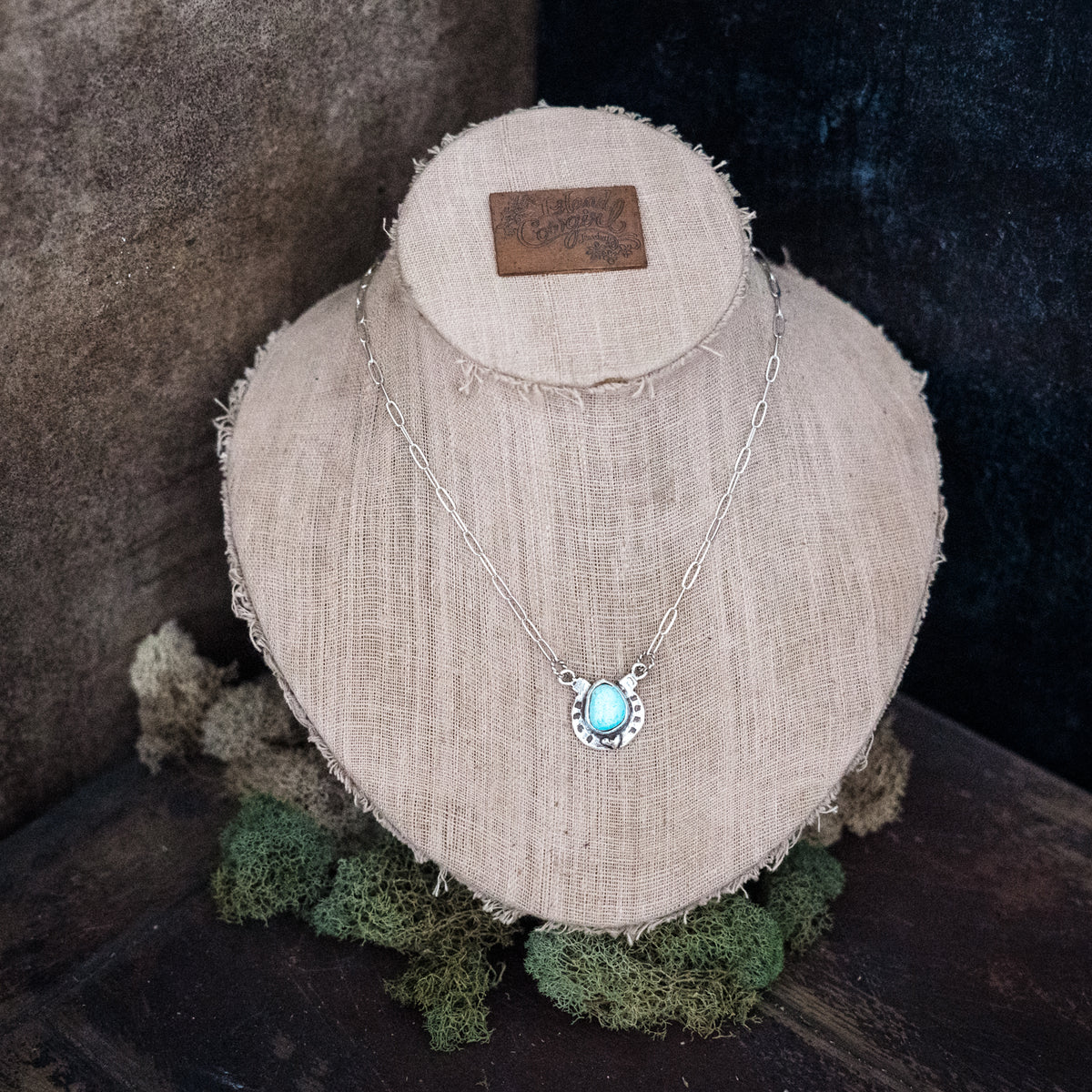 Horseshoe Turquoise Necklace