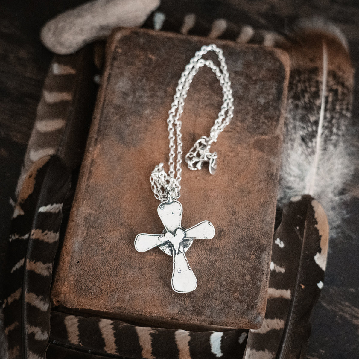 Pure Faith Golden Lavender Turquoise Necklace