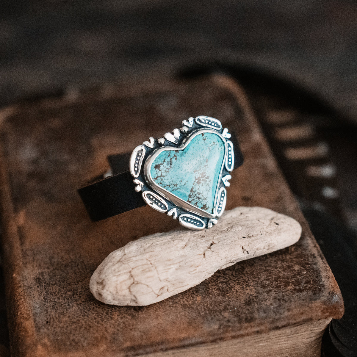 Rebel Heart Turquoise Bracelet