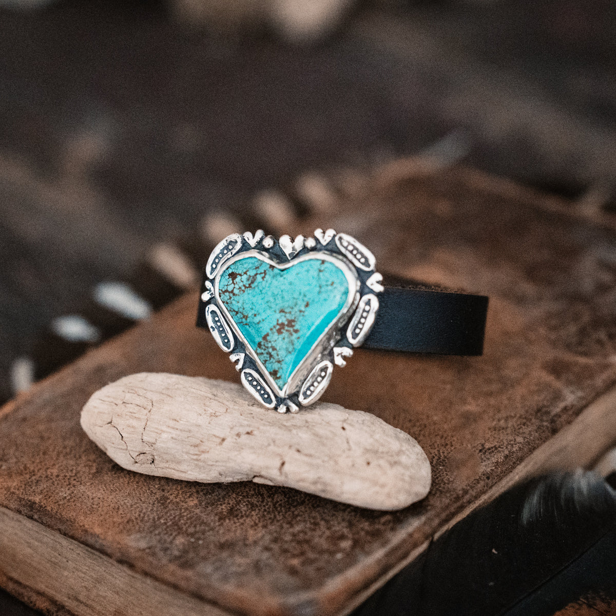 Rebel Heart Turquoise Bracelet