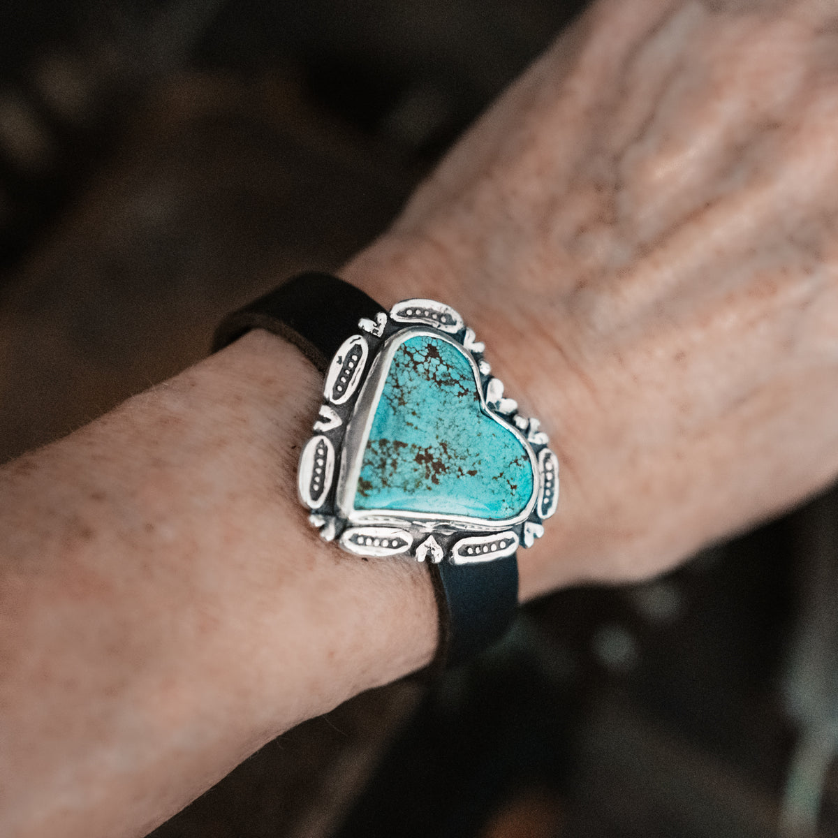 Rebel Heart Turquoise Bracelet