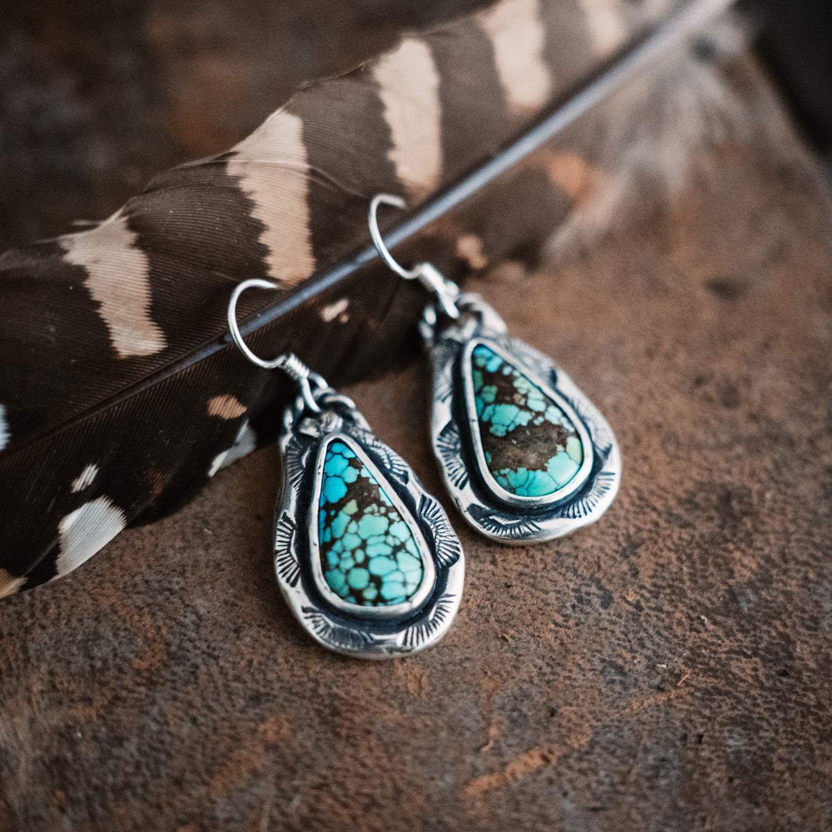 Bao Canyon Turquoise Earrings