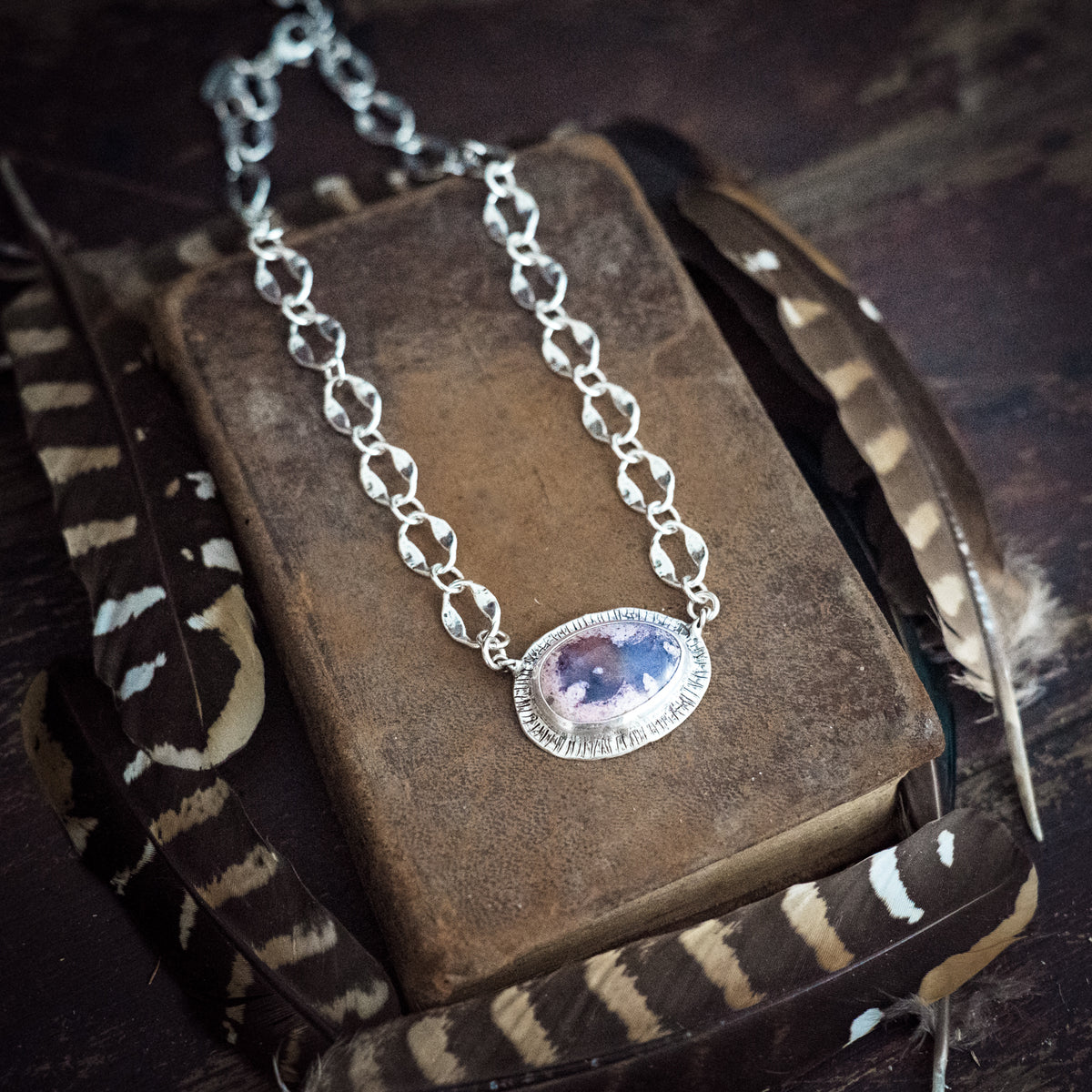 See with your heart Cantera Opal Necklace