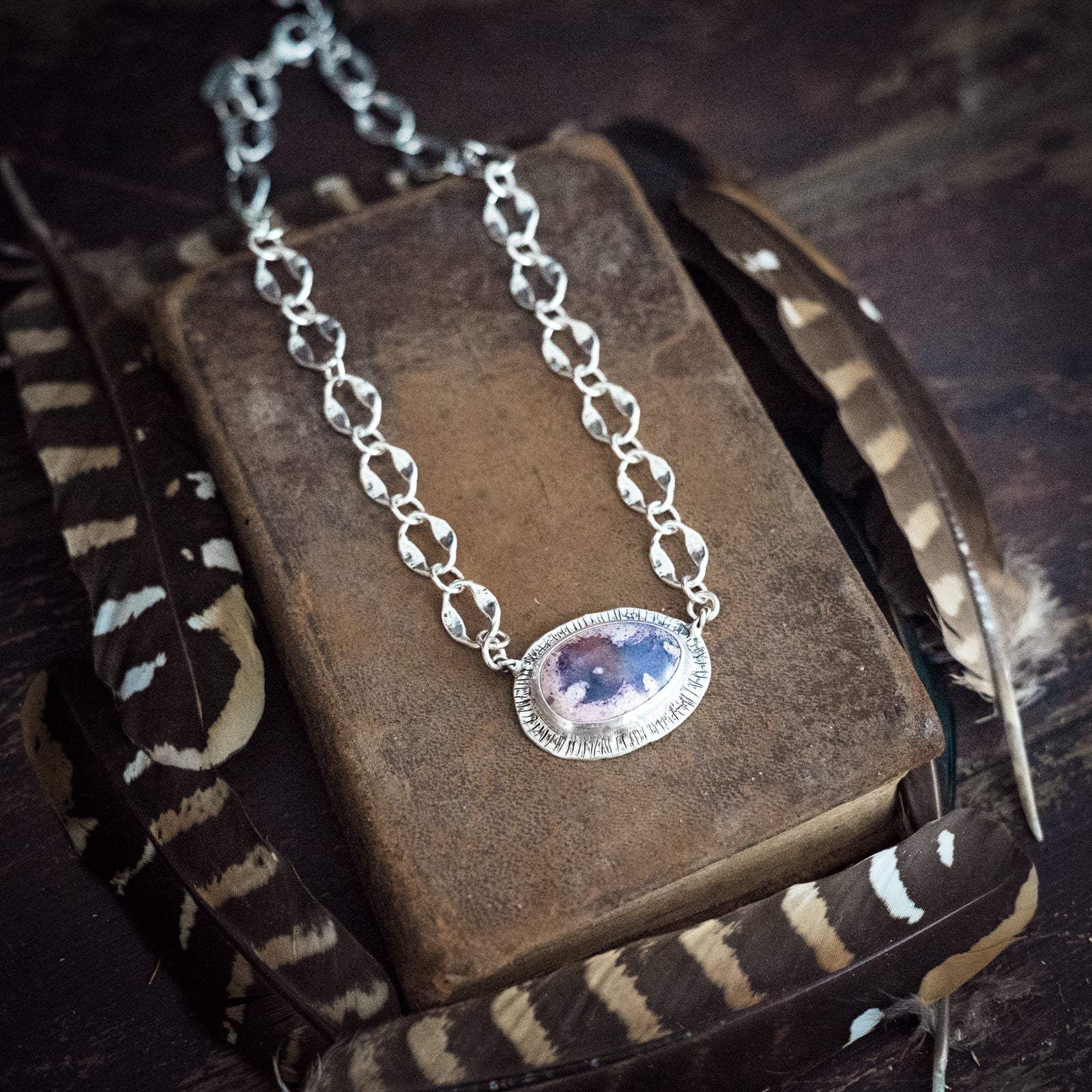 See with your heart Cantera Opal Necklace - Island Cowgirl