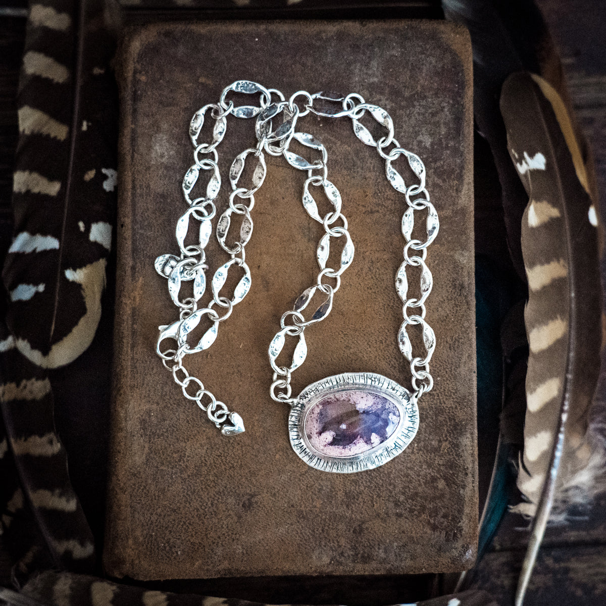 See with your heart Cantera Opal Necklace