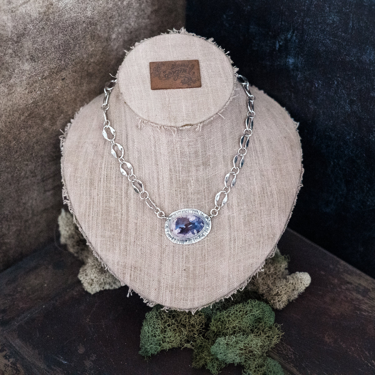 See with your heart Cantera Opal Necklace