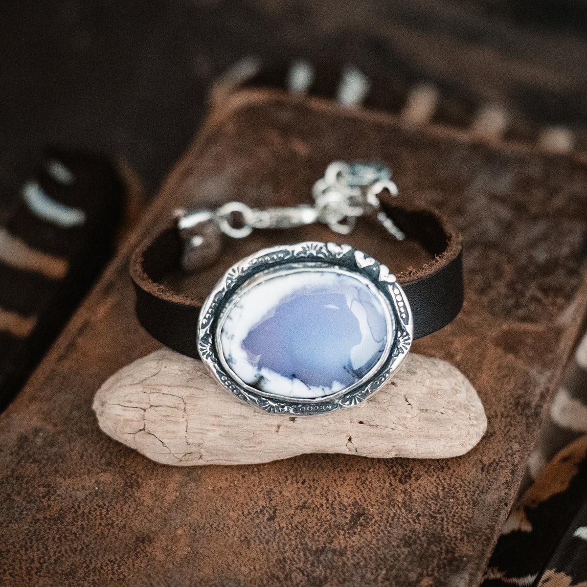 Traveler Shadow Moon Opal Bracelet