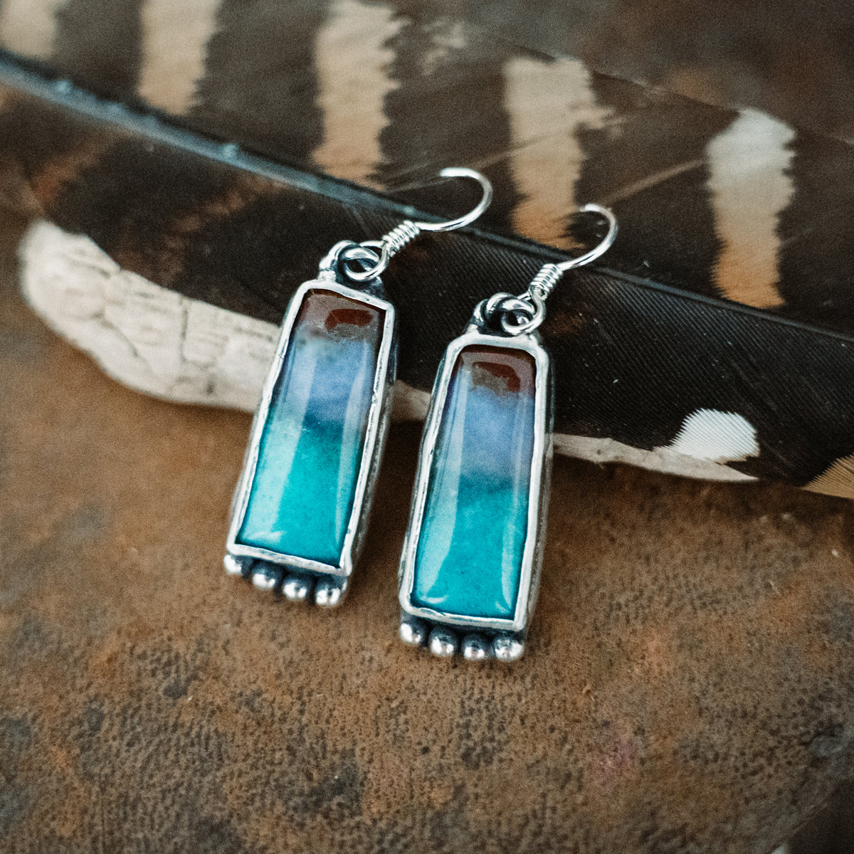 Spirit Waters Peruvian Opal Earrings