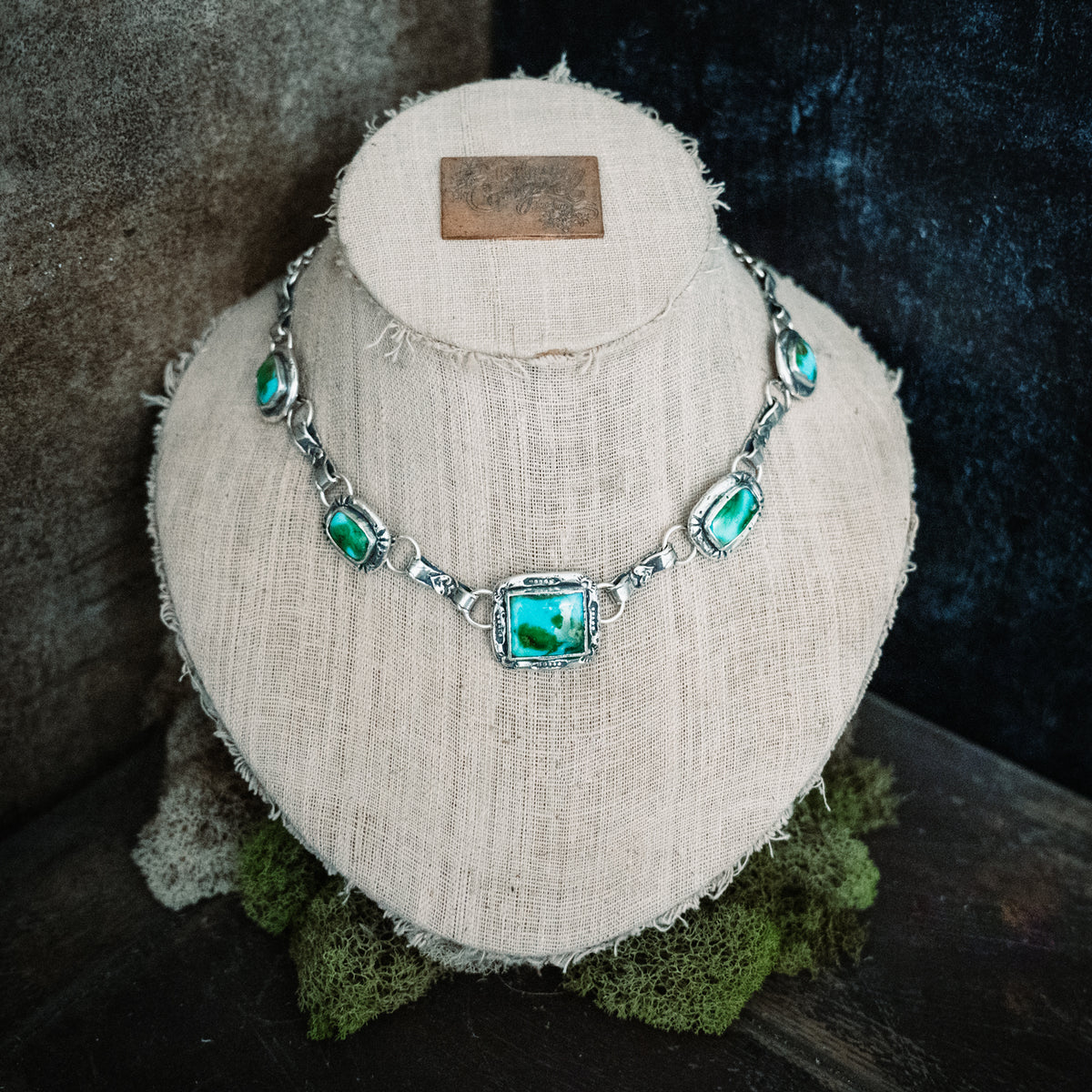 Stepping Stone Sonoran Turquoise Necklace