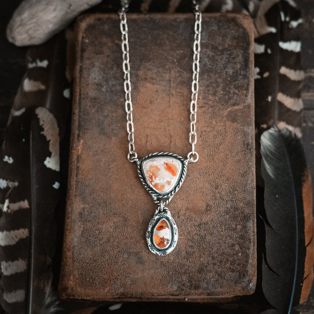 Sundrop Fire Opal Necklace