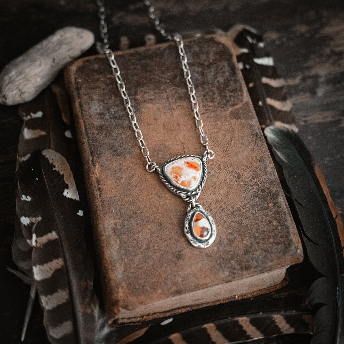 Sundrop Fire Opal Necklace