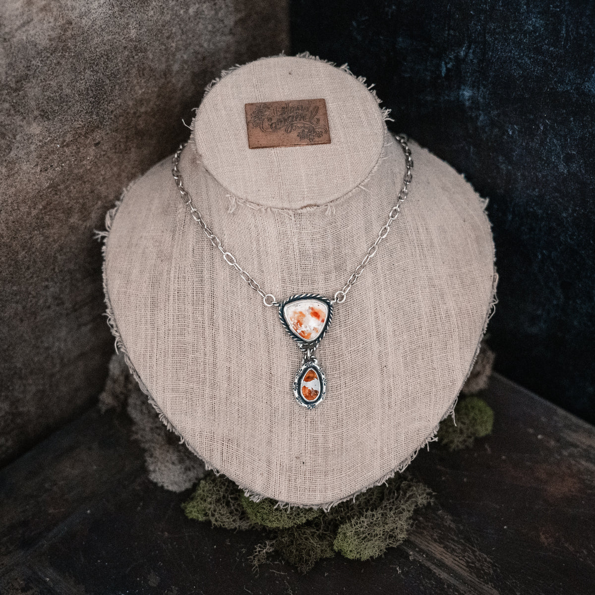 Sundrop Fire Opal Necklace