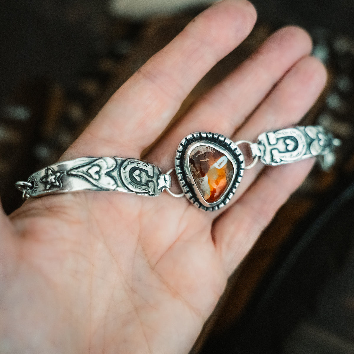 Sunfire Opal Bracelet