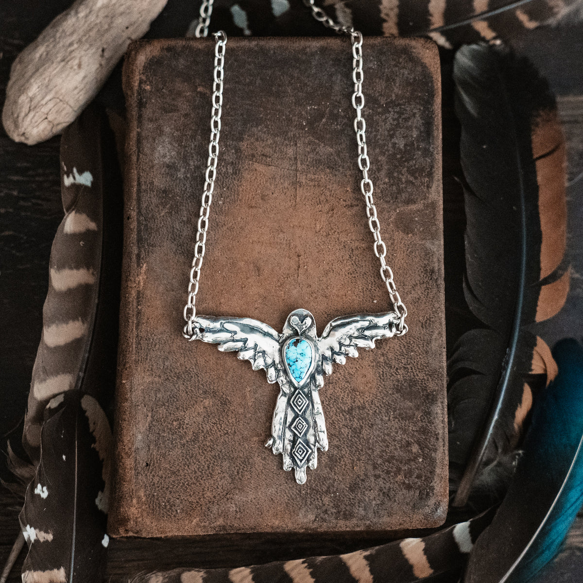 Thunderbird Turquoise Necklace