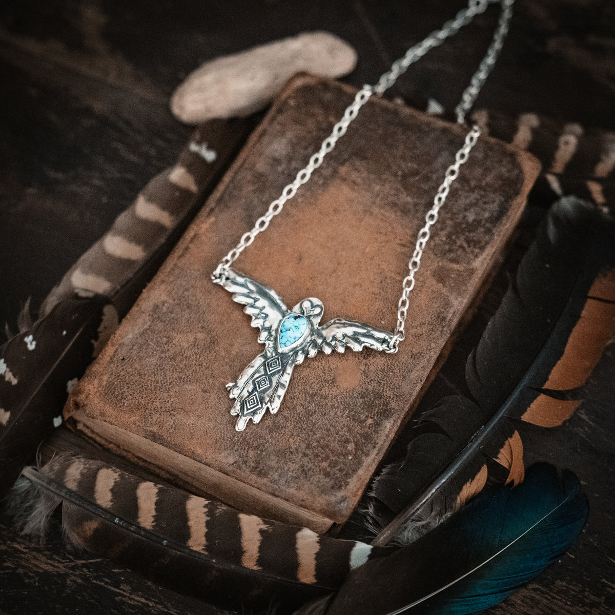 Thunderbird Turquoise Necklace