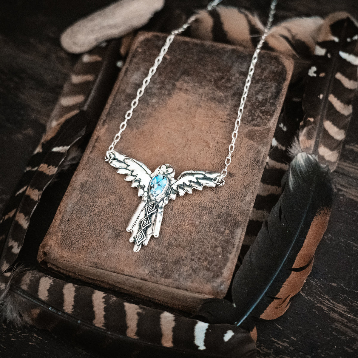 Thunderbird Turquoise Necklace