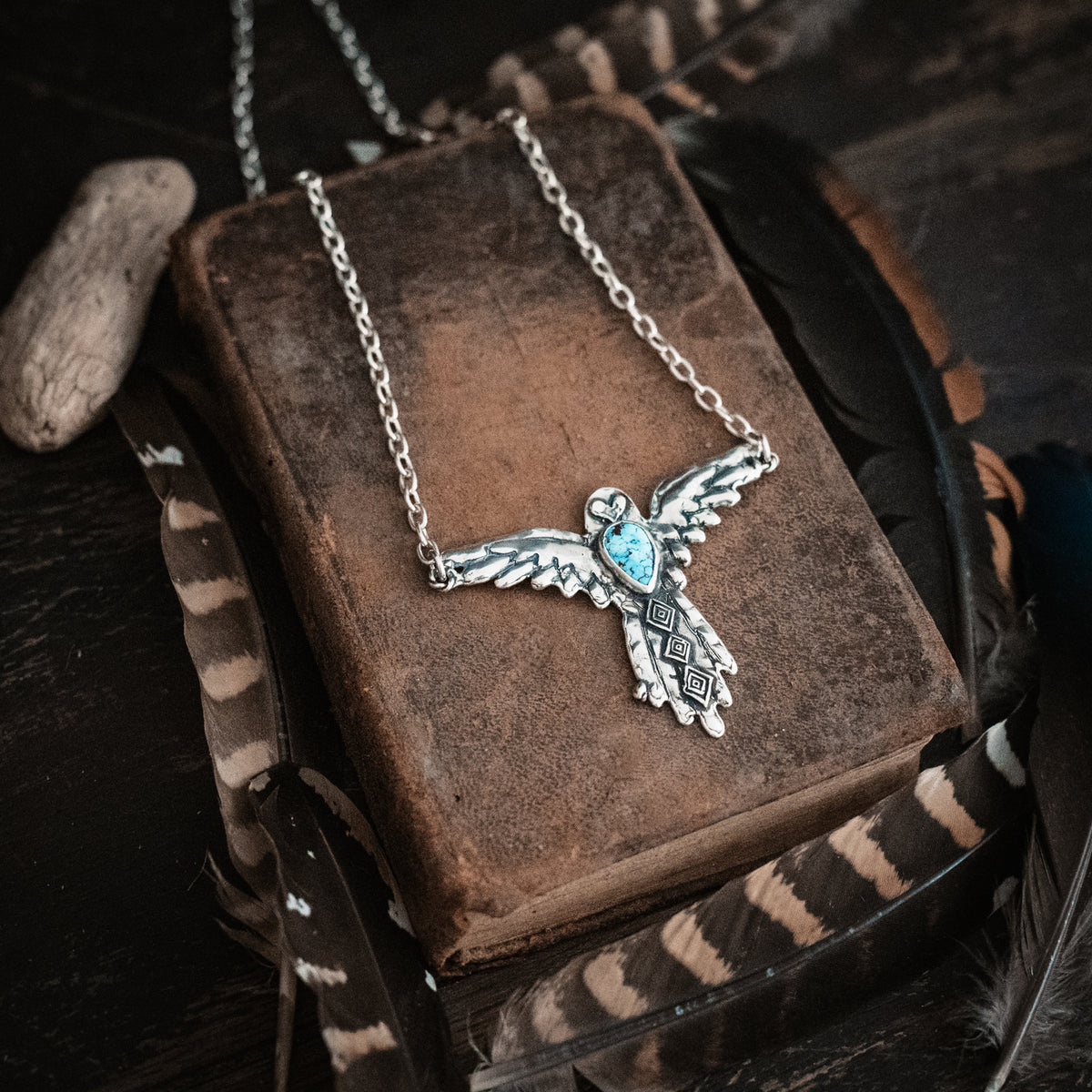 Thunderbird Turquoise Necklace
