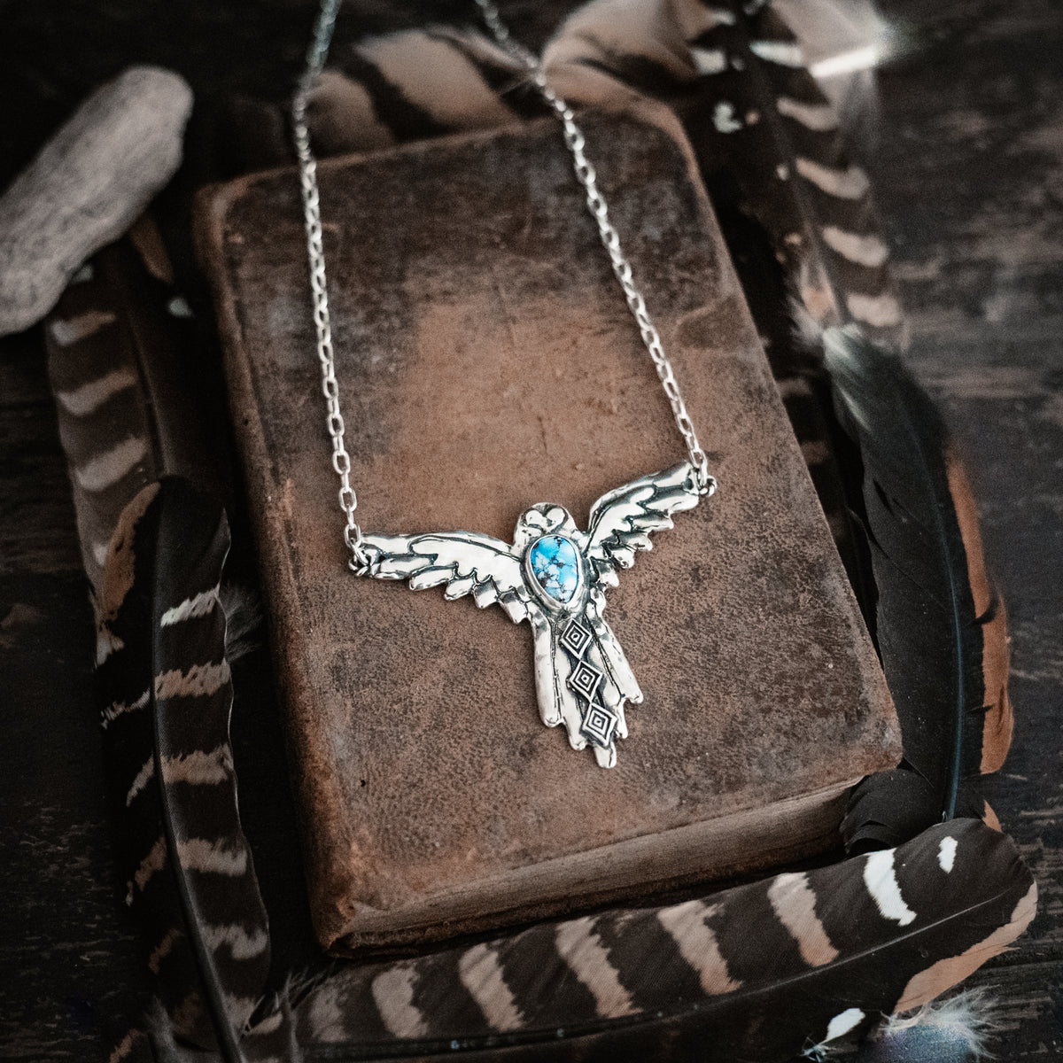 Thunderbird Turquoise Necklace