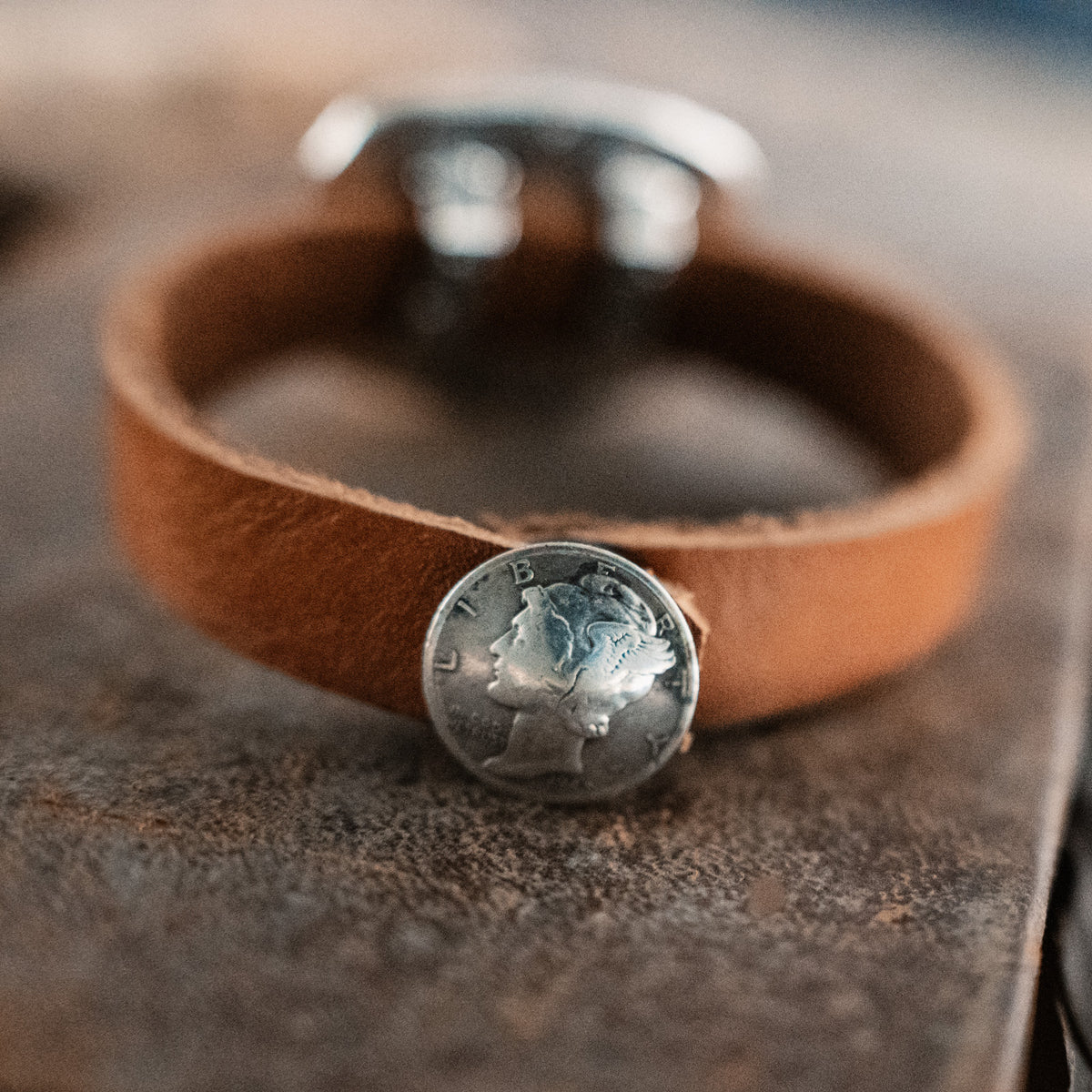 Traveler Black Jack Turquoise Bracelet