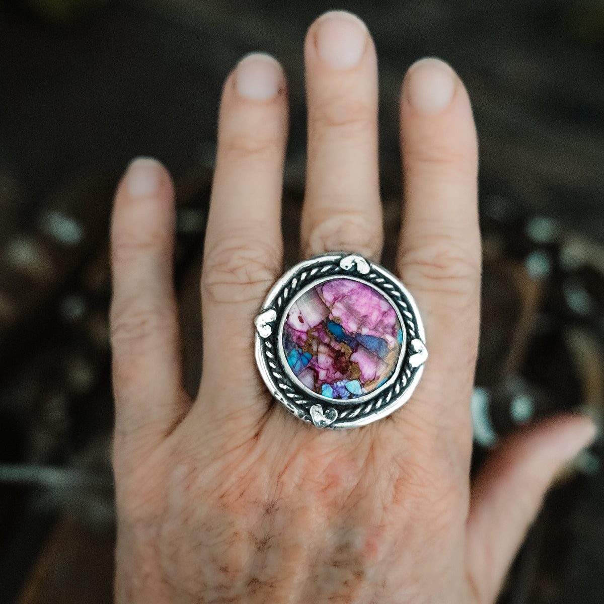 True North Confetti Ring- Adjusted to your size